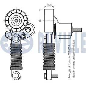 Umlenk- / Führungsrolle, Keilrippenriemen 55937 von RUVILLE günstig für 11,68 € online kaufen