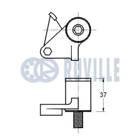 Umlenk- / Führungsrolle, Keilrippenriemen 55962 von RUVILLE günstig für 16,52 € online kaufen