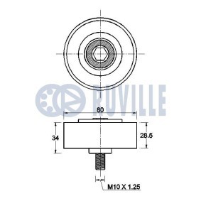 Zahnriemensatz 5601070 von RUVILLE günstig für 66,75 € online kaufen