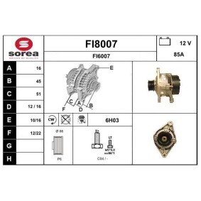 Lichtmaschine FI8007 von SNRA günstig für 192,20 € online kaufen