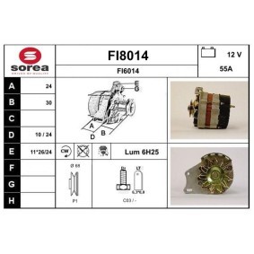 Köp Generator av SNRA FI8014 till det låga priset 1425,90 kr