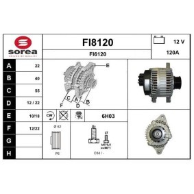 Lichtmaschine FI8120 von SNRA günstig für 259,17 € online kaufen