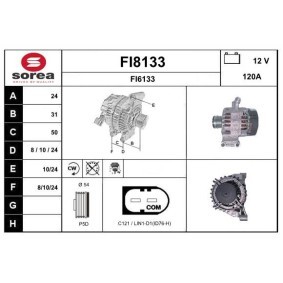 Lichtmaschine FI8133 von SNRA günstig für 229,66 € online kaufen