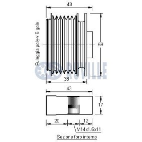 Zahnriemensatz 5661371 von RUVILLE günstig für 57,53 € online kaufen