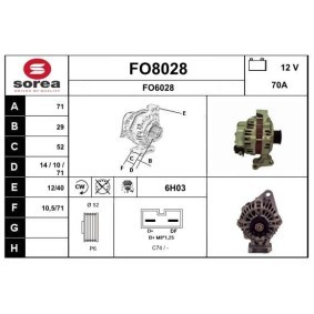 Køb Generator af SNRA FO8028 til den lave pris 1024,22 DKK
