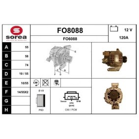 Køb Generator af SNRA FO8088 til den lave pris 2068,74 DKK