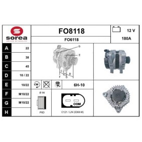 Køb Generator af SNRA FO8118 til den lave pris 2364,02 DKK