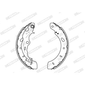 Acquista Kit ganasce freni da FERODO FSB4164 a buon mercato per soli 66,51 €
