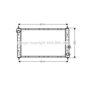 Achetez des Radiateur du moteur PRASCO FT2165 à prix pour 1060,46 €