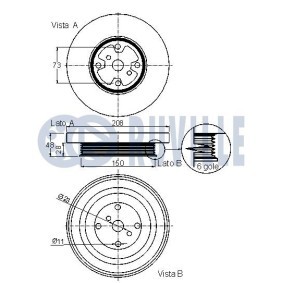 Querlenker-Reparatursatz für FORD von RUVILLE