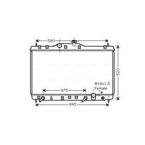 Achetez des Radiateur de chez AVA COOLING SYSTEMS en ligne pour Legend III Berline (KA) à prix modérés