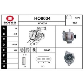 Lichtmaschine für HONDA von SNRA