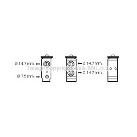 Acquista Valvola espansione climatizzatore da PRASCO HY1441 a buon mercato per soli 40,76 €