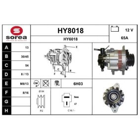 Lichtmaschine für HYUNDAI von SNRA