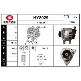 Lichtmaschine HY8029 von SNRA günstig für 226,95 € online kaufen