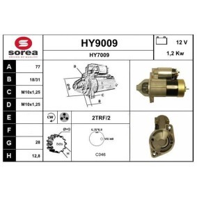Anlasser HY9009 von SNRA günstig für 165,27 € online kaufen