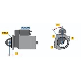 Anlasser 0 001 107 066 von BOSCH günstig für 220,95 € online kaufen