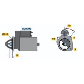 Anlasser 0 001 113 006 von BOSCH günstig für 336,85 € online kaufen