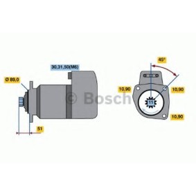 Anlasser für VOLVO von BOSCH