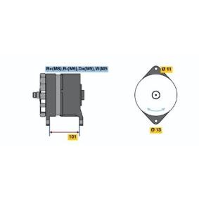 Lichtmaschine für VOLVO von BOSCH
