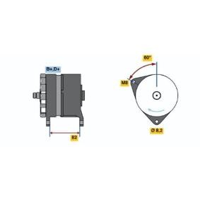 Lichtmaschine für JAGUAR von BOSCH