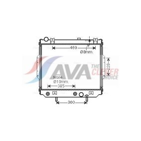 Compre Condensador, ar condicionado da AVA COOLING SYSTEMS IV5090D a um preço baixo por 180,30 €
