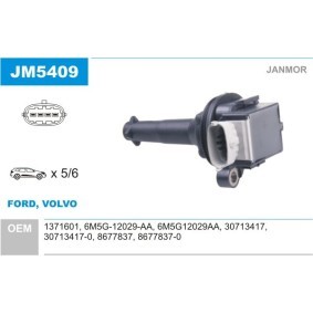 Zündspule JM5409 von JANMOR günstig für 55,76 € online kaufen