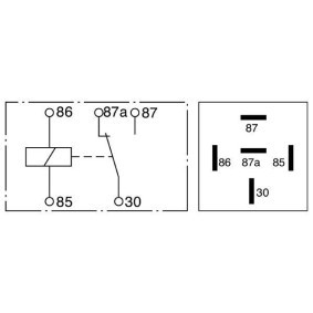 Relais 0 332 204 201 RENAULT TRUCKS von BOSCH