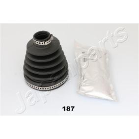 Achsmanschette des Herstellers JAPANPARTS - Originalware Artikelnummer: KB-187