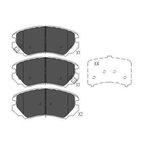 Bremsbeläge KBP-3008 von KAVO PARTS günstig für 31,15 € online kaufen