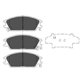 Bremsbeläge KBP-3033 von KAVO PARTS günstig für 16,09 € online kaufen