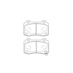 Bremsbeläge für JEEP von KAVO PARTS