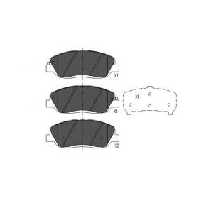 Bremsbeläge KBP-7506 von KAVO PARTS günstig für 28,87 € online kaufen