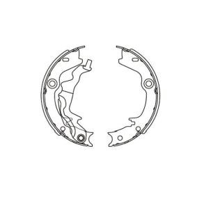 Bremsbackensatz KBS-3416 von KAVO PARTS günstig für 27,32 € online kaufen
