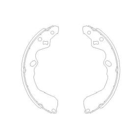 Bremsbackensatz KBS-4404 von KAVO PARTS günstig für 20,56 € online kaufen