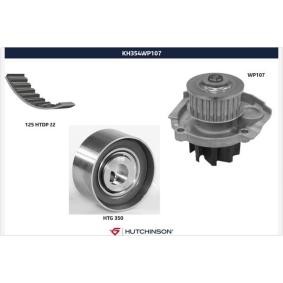 Wasserpumpe + Zahnriemensatz KH 354WP107 von HUTCHINSON günstig für 113,54 € online kaufen