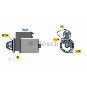 Anlasser 0 986 012 290 von BOSCH günstig für 198,34 € online kaufen