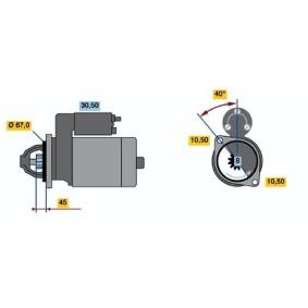 Anlasser 0 986 012 291 von BOSCH günstig für 211,42 € online kaufen