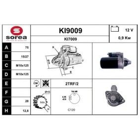 Anlasser KI9009 von SNRA günstig für 149,23 € online kaufen