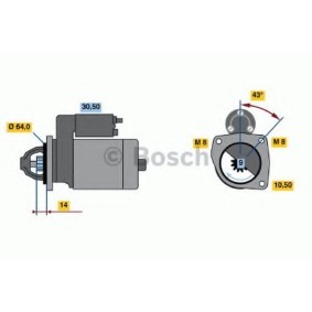Anlasser 0 986 013 940 von BOSCH günstig für 248,95 € online kaufen