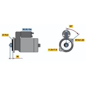 Anlasser 0 986 014 041 von BOSCH günstig für 243,47 € online kaufen