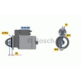 Anlasser 0 986 016 920 ALPINA von BOSCH