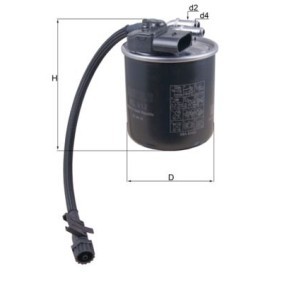Kraftstofffilter KL 912 von KNECHT günstig für 57,67 € online kaufen
