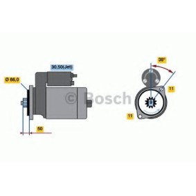 Anlasser 0 986 017 450 von BOSCH günstig für 124,68 € online kaufen