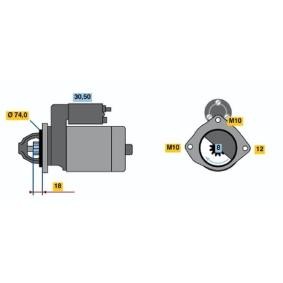 Anlasser 0 986 018 721 von BOSCH günstig für 92,99 € online kaufen