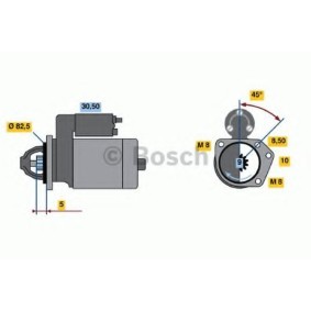 Anlasser 0 986 019 311 von BOSCH günstig für 162,16 € online kaufen