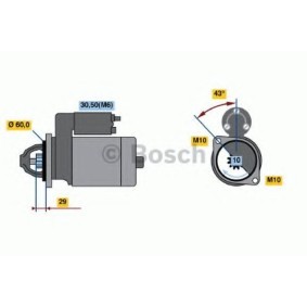 Anlasser von BOSCH