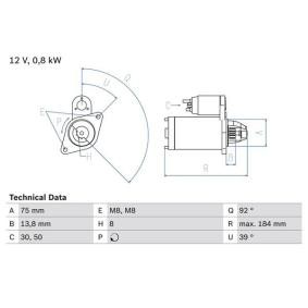 Anlasser 0 986 022 601 von BOSCH günstig für 176,11 € online kaufen
