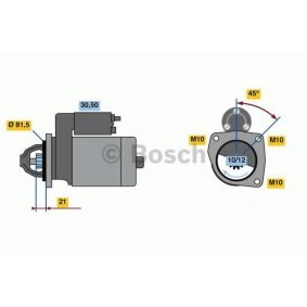 Compre Motor de arranque de BOSCH online para BT-50 Caja/Chasis (CD, UN) a precios moderados