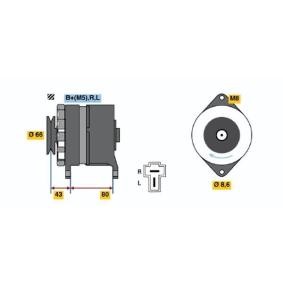 Lichtmaschine 0 986 034 311 von BOSCH günstig für 206,30 € online kaufen